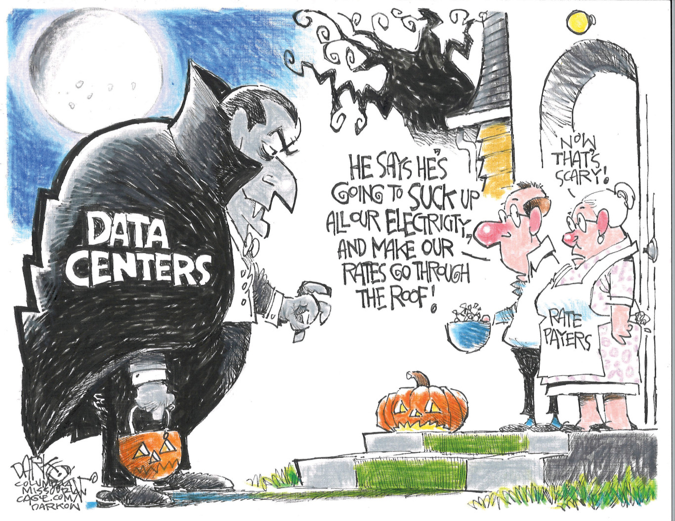 The Cost Of AI: Mapping data center power, water demands and more tax ...